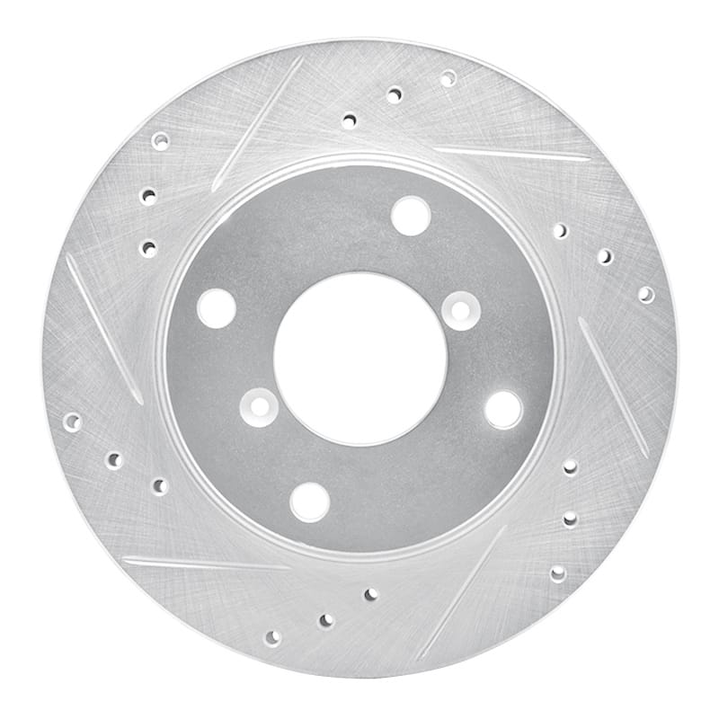 R1 Concepts — R1 89-94 Suzuki SWIFT Front Left Drilled & Slotted Silver Brake Rotor
R1 Brake Rotor Drill