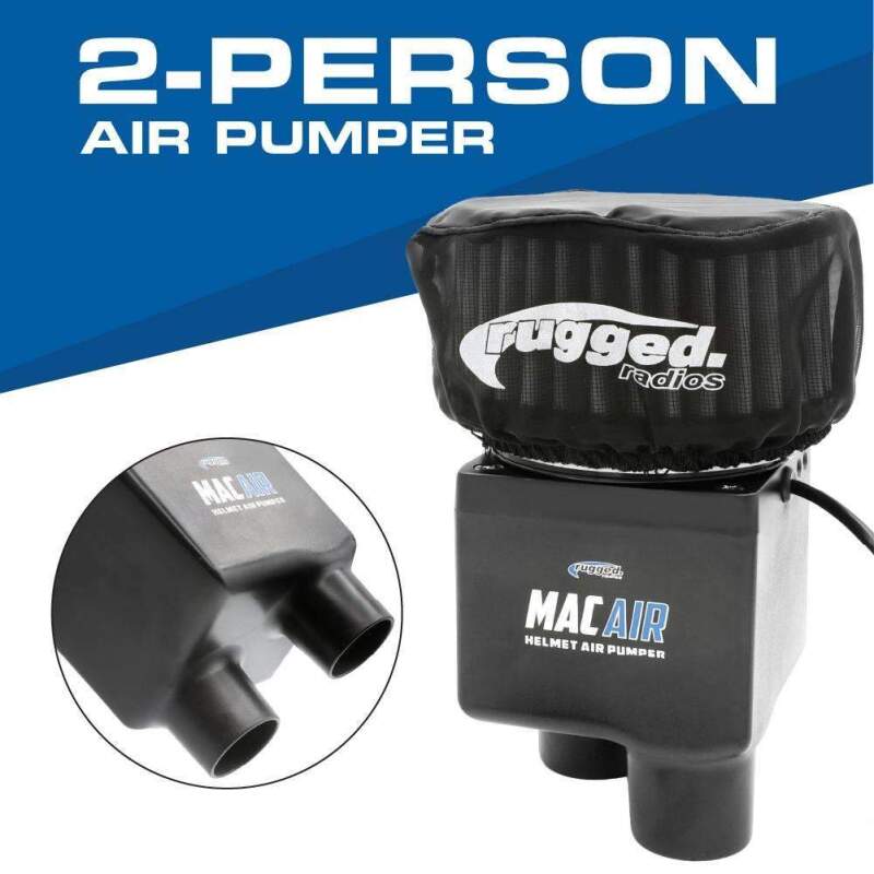Rugged Radios — Rugged Radios MAC Air 2-Person Helmet Air Pumper (Pumper Only)