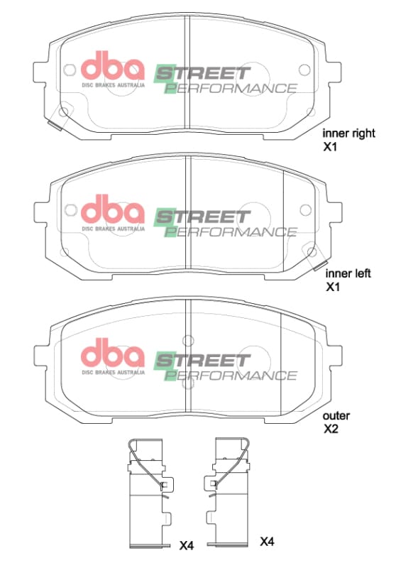 DBA — DBA 20-23 Hyundai Sonata SP Performance Front Brake Pads
Brake Pad