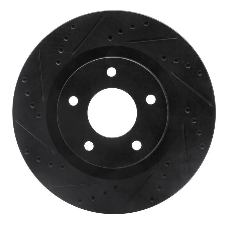 R1 Concepts — R1 07-25 Chrysler 200 Front Left Drilled & Slotted Black Brake Rotor
R1 Brake Rotor Drill