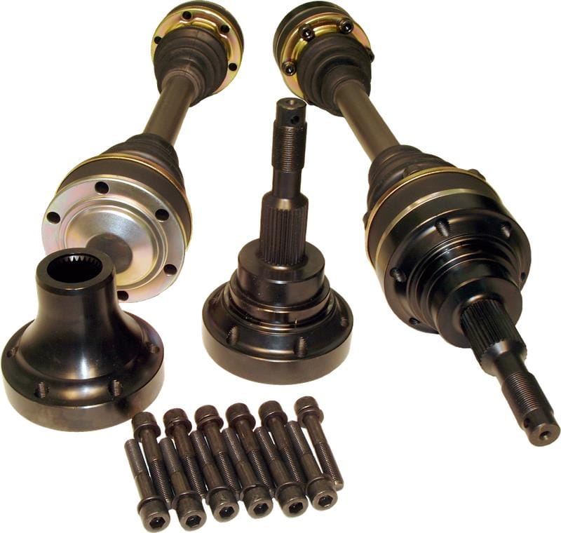 Driveshaft Shop — DSS 01-02 Dodge Viper 1200HP Level 5 Direct Bolt-In Axles w/ Diff Stubs - Right RA7293X5-S