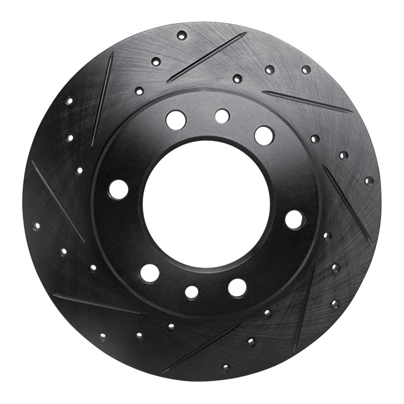 R1 Concepts — R1 81-85 Toyota Pickup Front Left Drilled & Slotted Black Brake Rotor
R1 Brake Rotor Drill