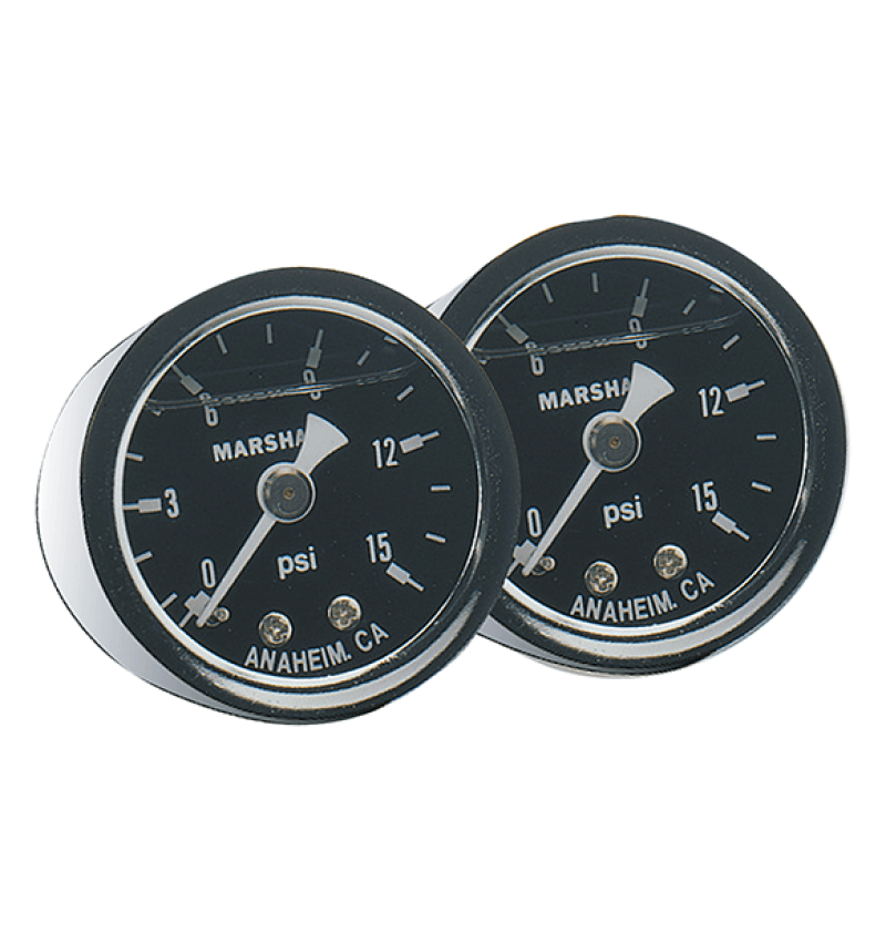 Fragola — Fragola Fuel Pressure Gauge 0-30 PSI Dry