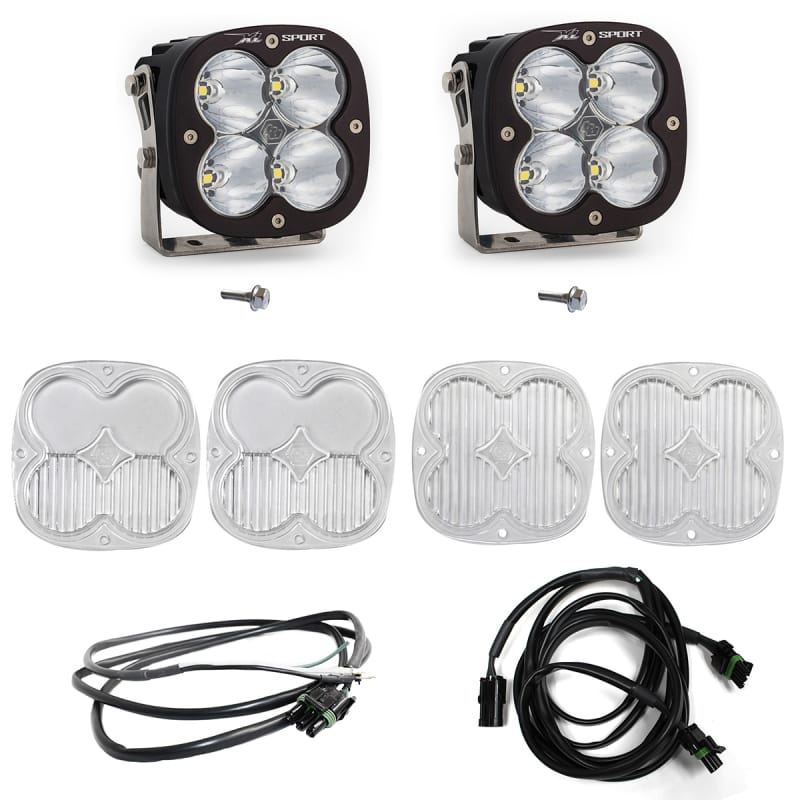 Baja Designs — Baja Designs 2021+ Ford Bronco A Piller Light Kit XL Sport Spot w/Upfitter