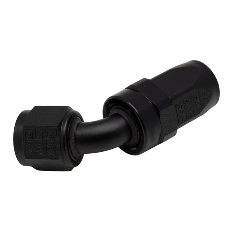 DeatschWerks — DeatschWerks 8 AN Female Flare Swivel 60-Degree Hose End CPE - Anodized Matte Black
Lines & Fittings