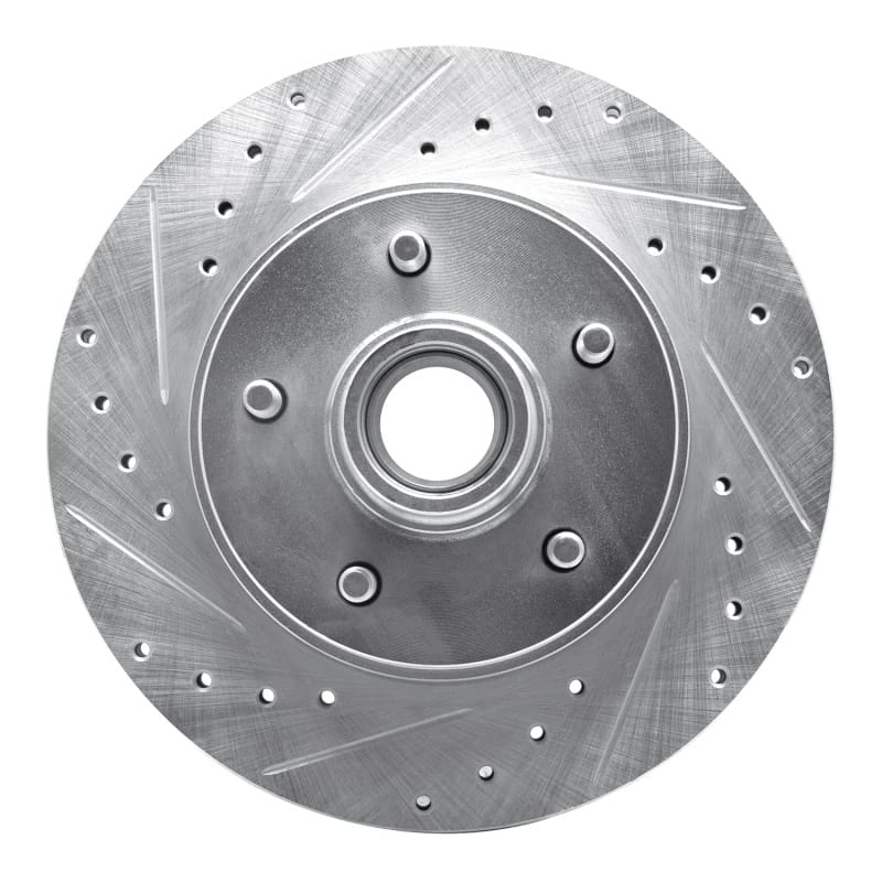 R1 Concepts — R1 77-95 Buick Riviera Front Left Drilled & Slotted Silver Brake Rotor
R1 Brake Rotor Drill