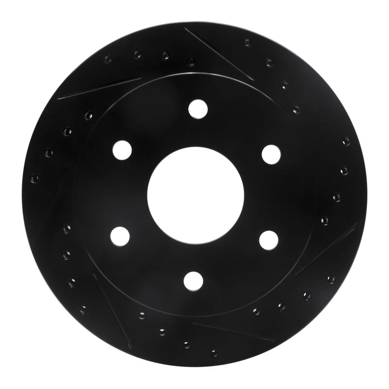 R1 Concepts — R1 1988-2000 Cadillac Escalade Front Right Drilled & Slotted Black Brake Rotor
R1 Brake Rotor Drill