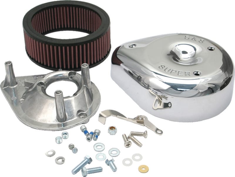 S&S Cycle — For Sporster w/ Stock Fuel System, Super E and G Carburetor, Chrome