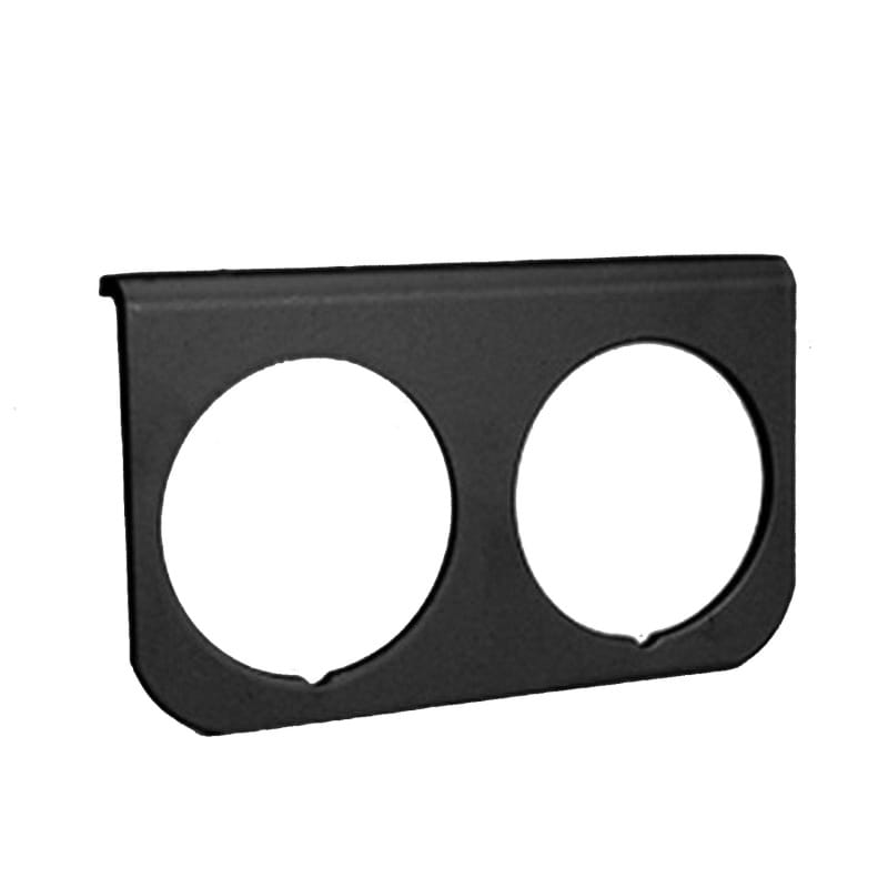 AutoMeter — Autometer 2-1/16in Black 2-Hole Gauge Panel
2" 2-HOLE GAUGE PANE