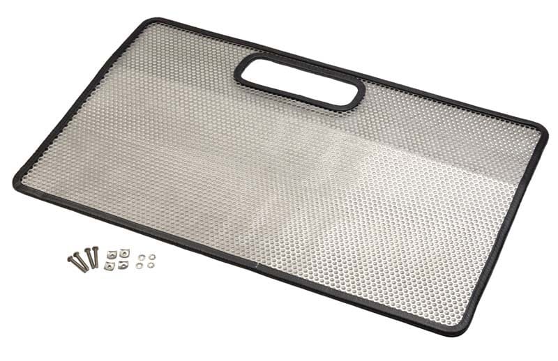 Kentrol — Kentrol 1997 Jeep Wrangler TJ Bug Shield - Polished Silver
