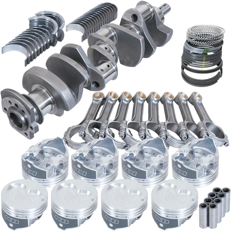 Eagle — Eagle Chevy 400 3.750in Crank 5.700in I-Beam Rods -30cc 4.125in Pistons Rotating Assembly
Street & Strip Assy