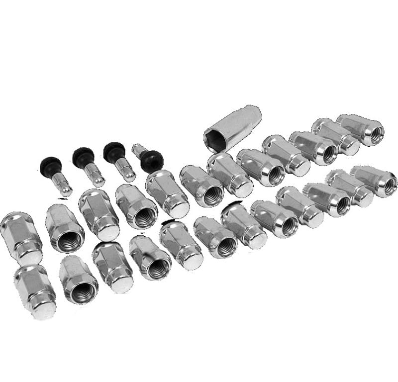 Race Star — Race Star 14mmx2.00 Closed End Acorn Deluxe Lug Kit (3/4 Hex) - 24 PK