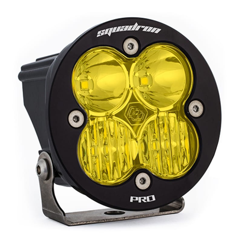 Baja Designs — Baja Designs Squadron R Pro Driving/Combo Pattern LED Light Pod - Amber