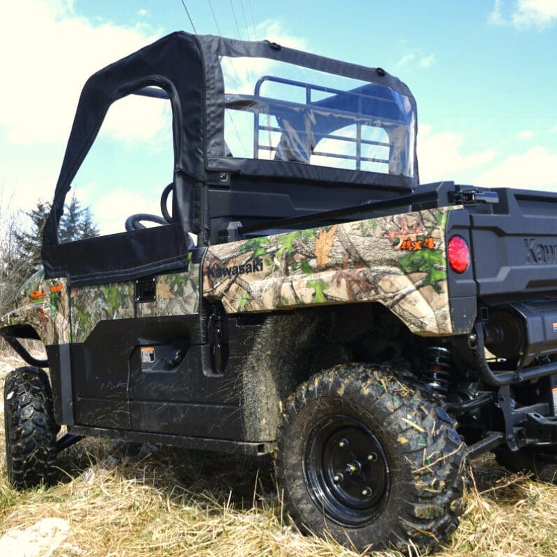 Seizmik — Seizmik 15-22 Kawasaki Mule Pro FX Soft Doors w/ Zippers Kit