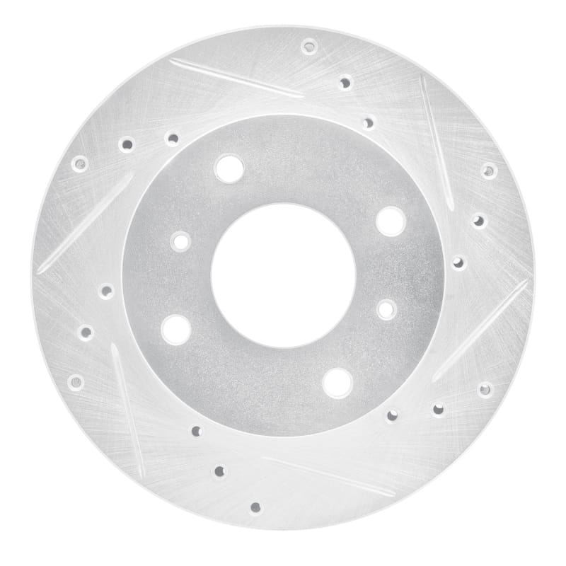 R1 Concepts — R1 85-89 Nissan STANZA Front Right Drilled & Slotted Silver Brake Rotor
R1 Brake Rotor Drill