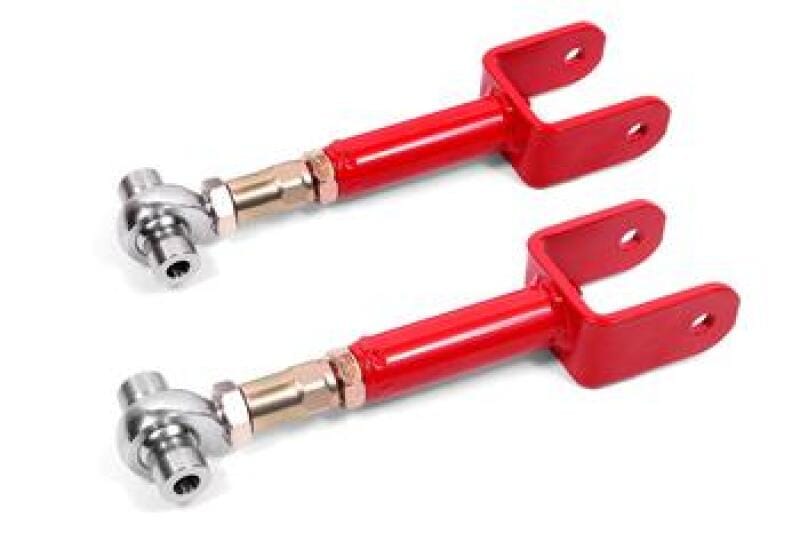 BMR Suspension — BMR 78-87 G-Body Upper Control Arms DOM On-car Adj Rod Ends - Red