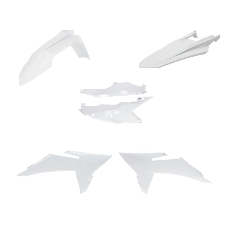 Acerbis — Acerbis 2025 KTM 125-450 SX/ SX-F/XC/XC-F Plastic Kit - White