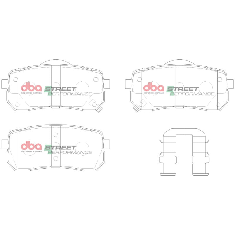 DBA — DBA 07-12 Hyundai Veracruz Rear SP Performance Brake Pads
Brake Pad