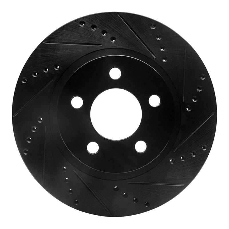 R1 Concepts — R1 01-11 Ford Explorer Sport Front Right Drilled & Slotted Black Brake Rotor
R1 Brake Rotor Drill