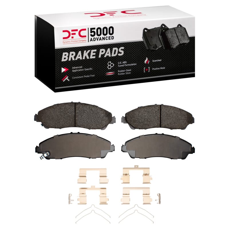 DFC — DFC 07-25 Acura ZDX Front 5000 Advanced Ceramic Brake Pads and Hardware Kit
DFC Brake Pad Set