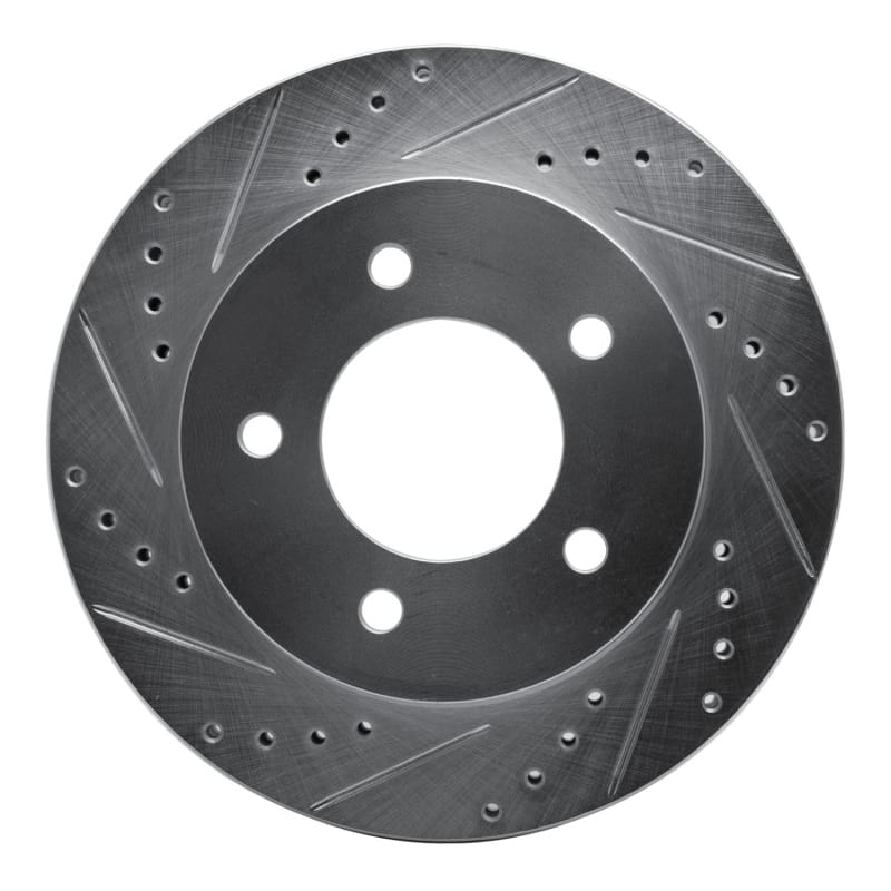 R1 Concepts — R1 97-04 Ford F-150 4WD Front Left Drilled & Slotted Silver Brake Rotor
R1 Brake Rotor Drill