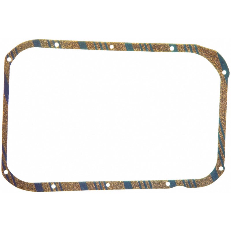 Fel-Pro — Fel-Pro Toyota Tercel OS 30553 C Engine Oil Pan Gasket Set Blue Stripe cork-rubber