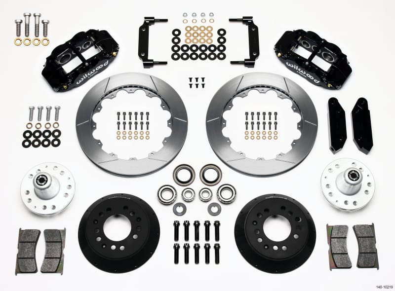 Wilwood — Wilwood Narrow Superlite 6R Front Hub Kit 12.88in 1968-1969 Mustang Disc Spindle
BRAKE KIT
