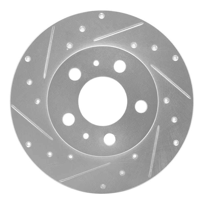 R1 Concepts — R1 67-72 Volvo 164 Front Left Drilled & Slotted Silver Brake Rotor
R1 Brake Rotor Drill