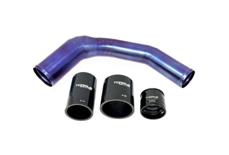 Torque Solution — Torque Solution 2022+ Subaru WRX Titanium Top Mount Charge Pipe Kit (Burnt Purple/Blue)