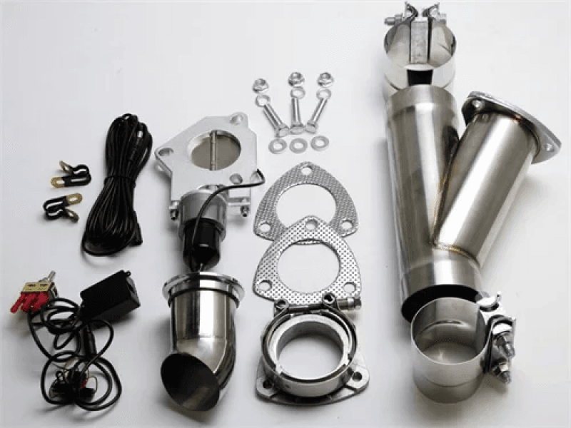 Granatelli Motor Sports — Granatelli 2.5in Stainless Steel Electronic Exhaust Cutout w/Slip Fit/Band Clamp
Exhaust Cut-Out
