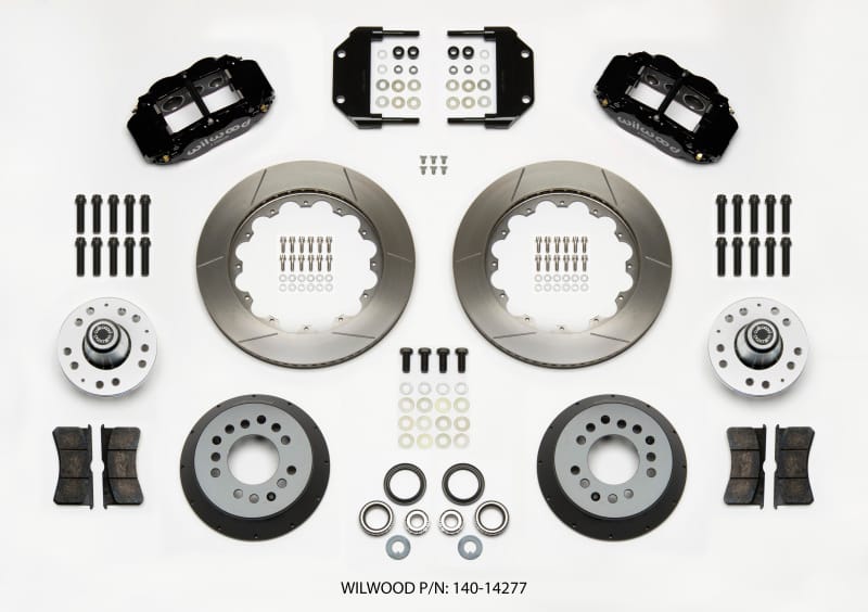 Wilwood — Wilwood Narrow Superlite 6R Front Hub Kit 14.00in Magnum Force Drop Spindle
BRAKE KIT