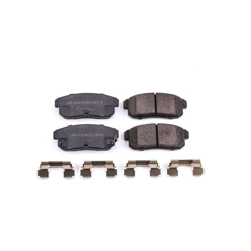 PowerStop — Power Stop 04-11 Mazda RX-8 Rear Z17 Evolution Ceramic Brake Pads w/Hardware
Z17 Brake Pads