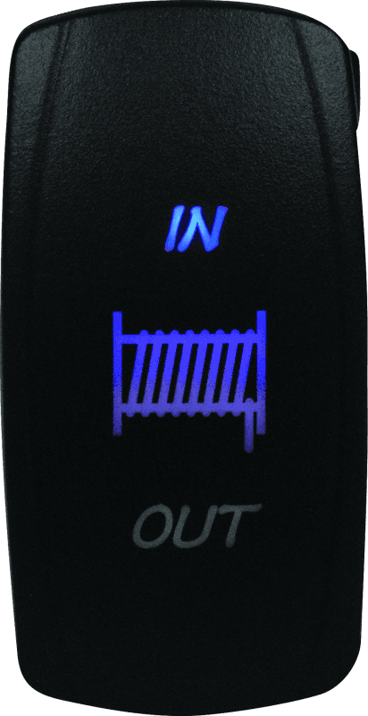 DragonFire Racing — Dual LED Switch, Laser-Etched, Winch In/Out, Blue