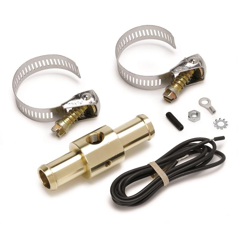AutoMeter — FITTING, ADAPTER, HEATER HOSE, 5/8", 1/8" NPTF FEMALE, BRASS