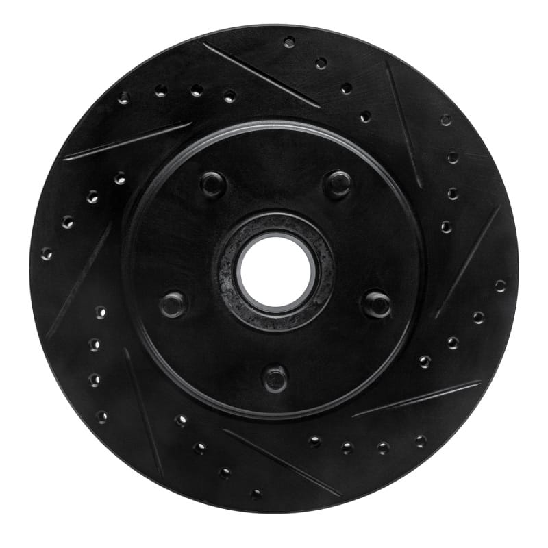 R1 Concepts — R1 68-73 Ford Mustang Front Right Drilled & Slotted Black Brake Rotor
R1 Brake Rotor Drill