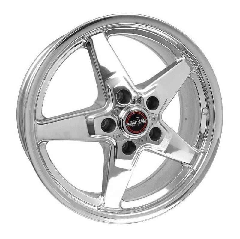 Race Star — Race Star 92 Drag Star 17x7.00 5x4.75bc 4.88bs Direct Drill Polished Wheel