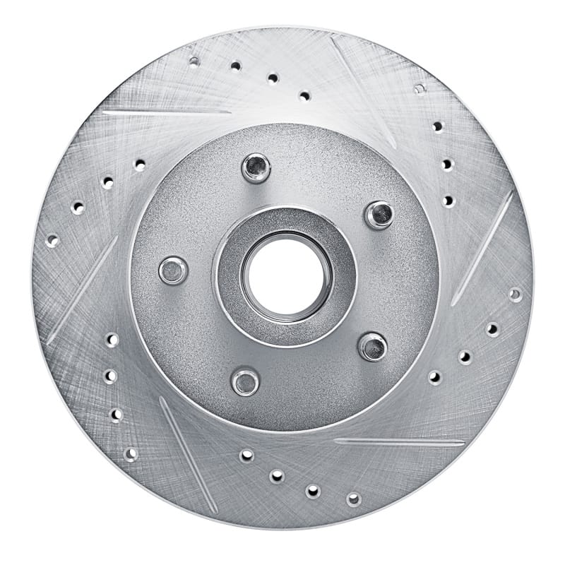 R1 Concepts — R1 72-73 Ford Gran Torino Front Right Drilled & Slotted Silver Brake Rotor
R1 Brake Rotor Drill