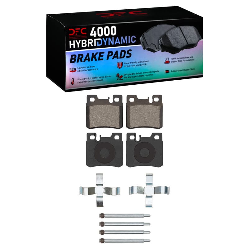 DFC — DFC 93-95 Mercedes-Benz 300TE Rear 4000 HybriDynamic Brake Pads and Hardware Kit
DFC Brake Pad Set