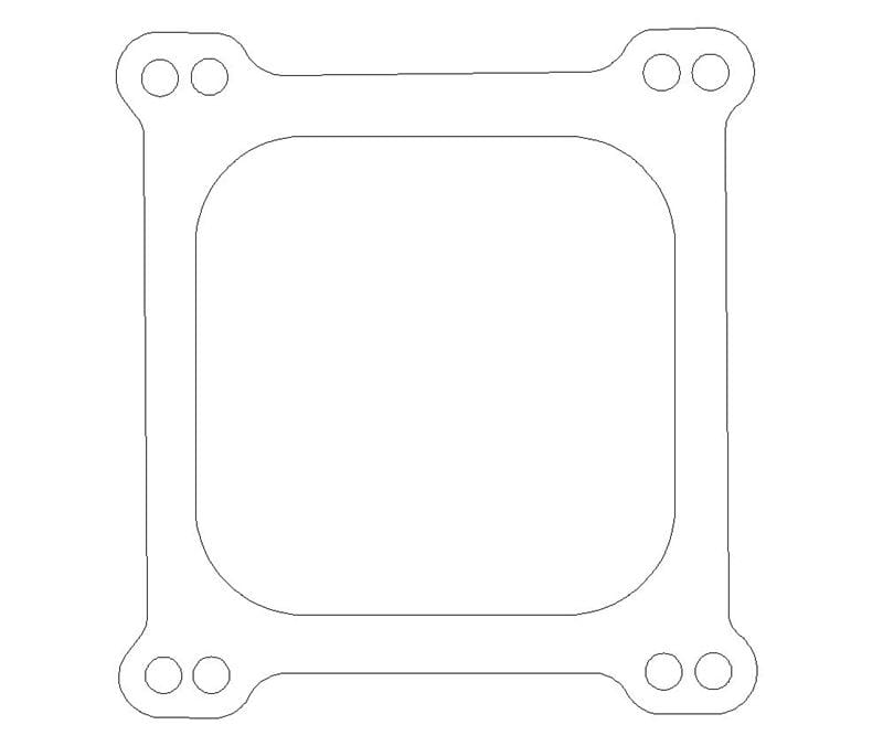 Cometic Gasket — Holley 4 Barrel 4150 Style Carburetor Gasket