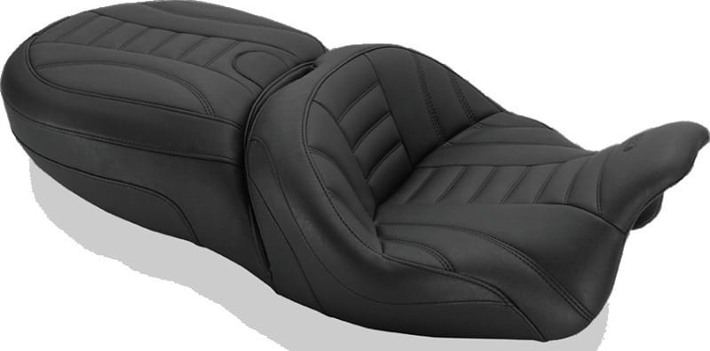 Mustang Motorcycle — Mustang V-Star 1100 Daytripper 1PC Seat - Black