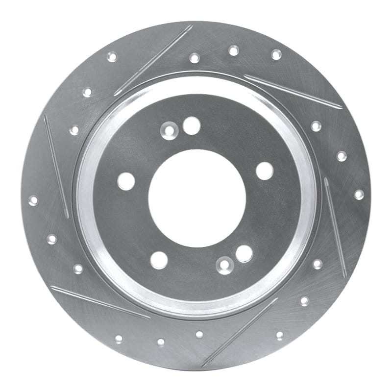R1 Concepts — R1 13-25 Hyundai SONATA Rear Left Drilled & Slotted Silver Brake Rotor
R1 Brake Rotor Drill