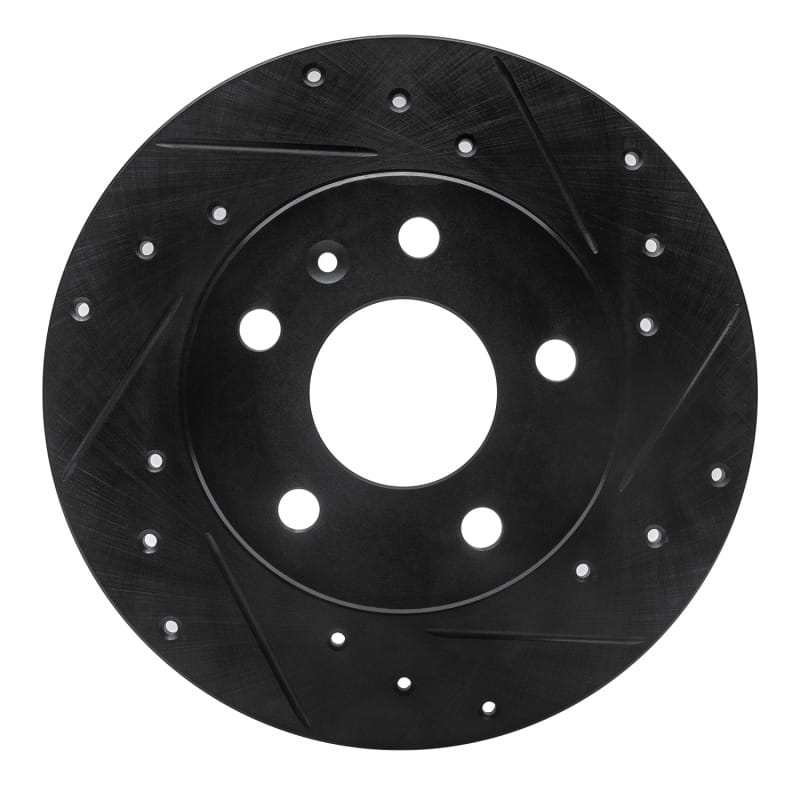 R1 Concepts — R1 02-08 Chevrolet ASTRA (Mexico) Rear Right Drilled & Slotted Black Brake Rotor
R1 Brake Rotor Drill