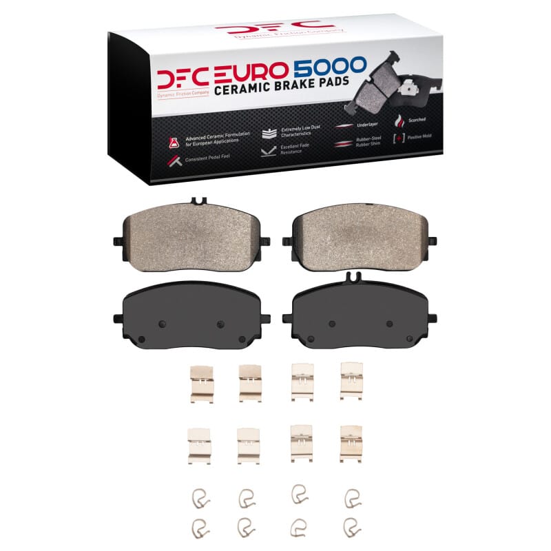 DFC — DFC 19-25 Mercedes-Benz GLA250 (USA/Canada) Front Euro 5000 Ceramic Brake Pads and Hardware Kit
DFC EURO Pads + HW
