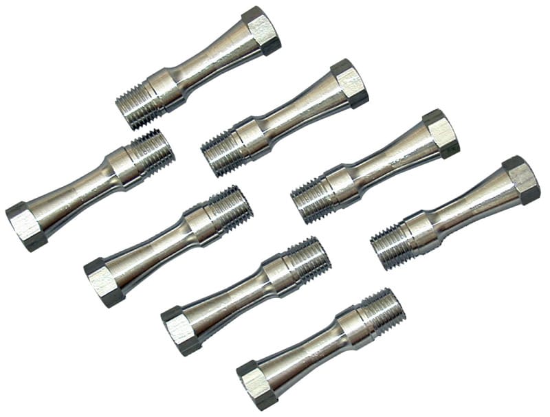 Moroso — Moroso Lifter Valley Vents - 1/4in NPT w/Hex Head - Aluminum - 8 Pack