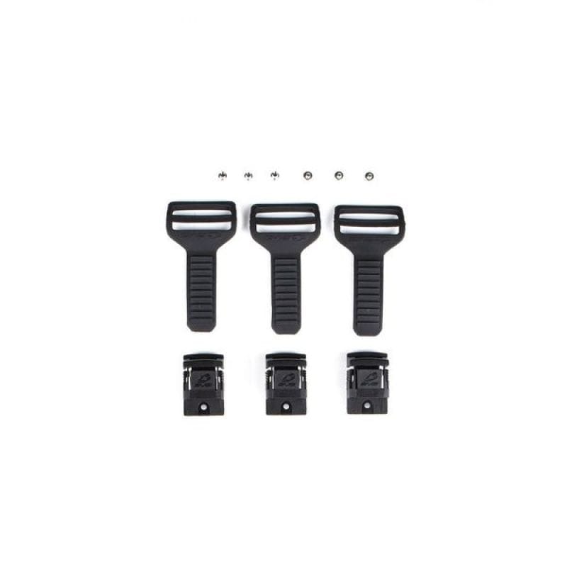 EVS — EVS RS9 Buckle Kit (3 Male/3 Female/Hardware) Black - One Size