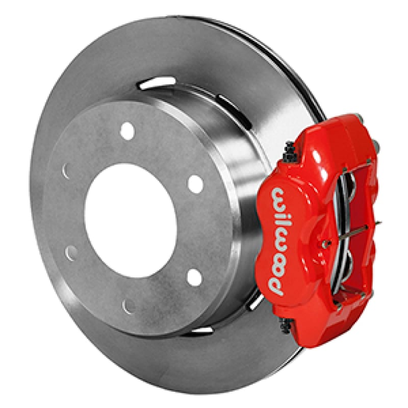 Wilwood — Wilwood 63-87 C10/C15 Dynalite FDLI Red Calipers 12.19in x .81in Rotors 6-Lug Rear Disc Brake Kit