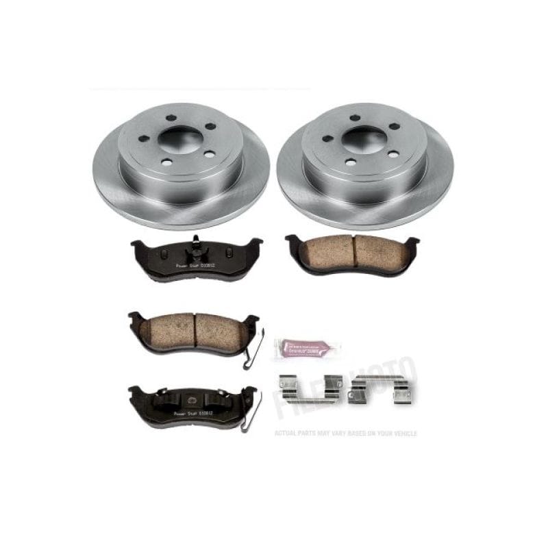 PowerStop — Power Stop 03-07 Jeep Liberty Rear Autospecialty Brake Kit