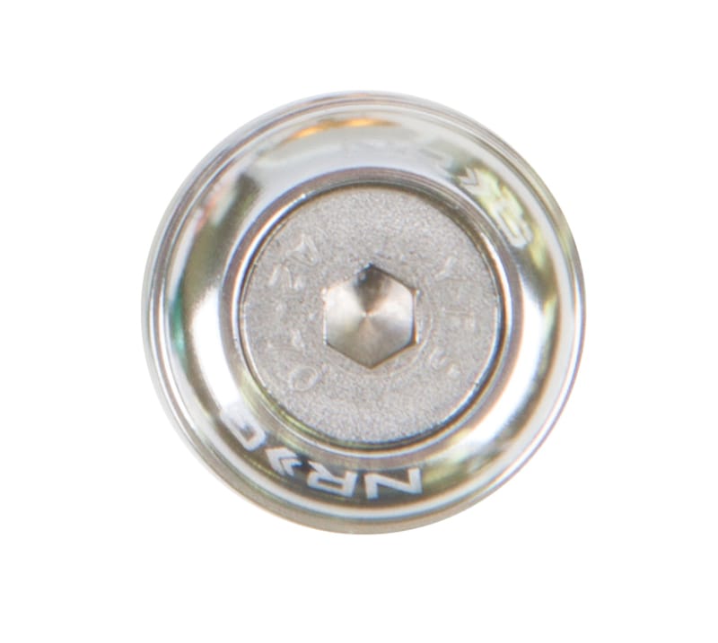 NRG — NRG Fender Washer Kit w/Rivets For Metal (Silver) - Set of 10