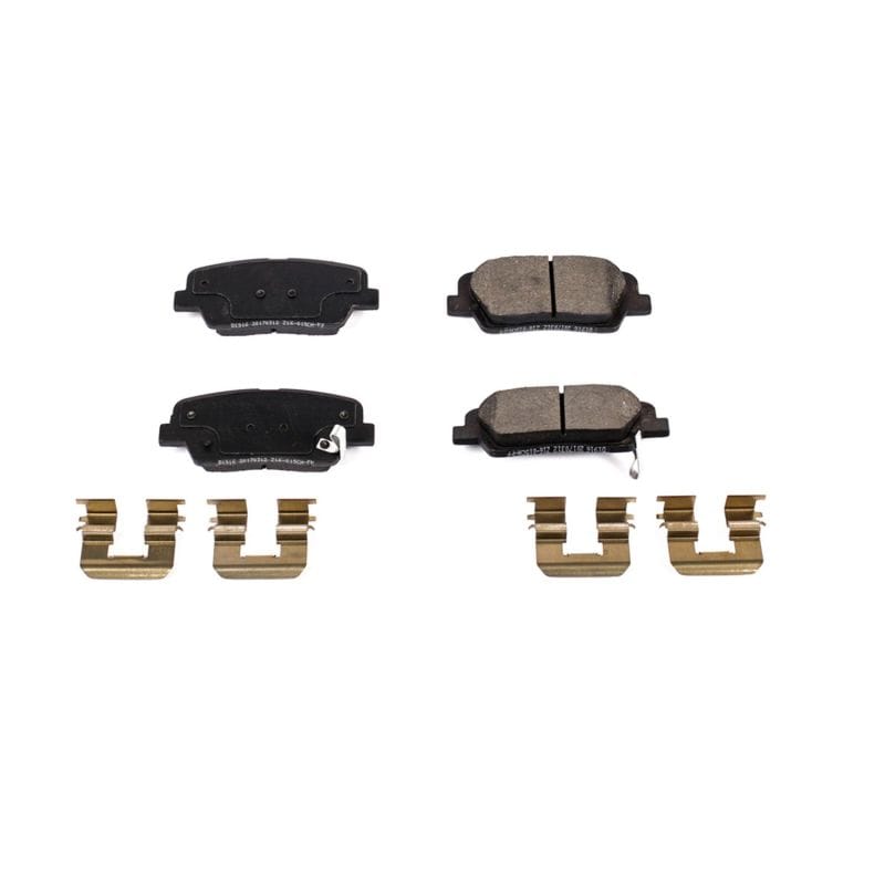 PowerStop — Power Stop 10-18 Hyundai Santa Fe Rear Z17 Evolution Ceramic Brake Pads w/Hardware
Z17 Brake Pads