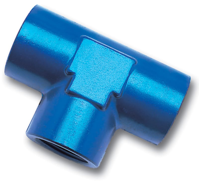 Russell — Russell Performance 1/4in Female Pipe Tee Fitting (Blue)
Adapter Fitting